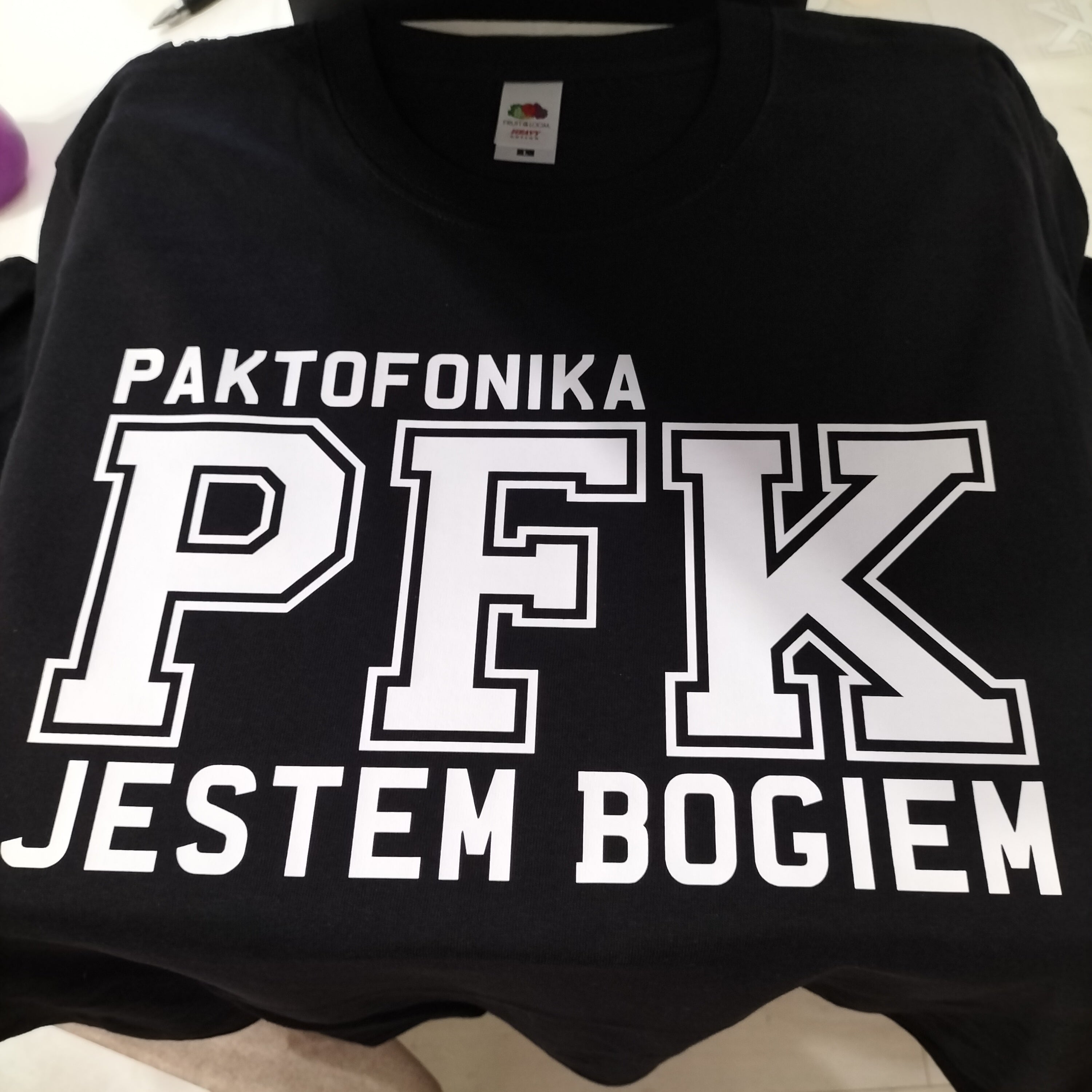 t shirt Paktofonika PFK kompany shirt Jestem Bogiem