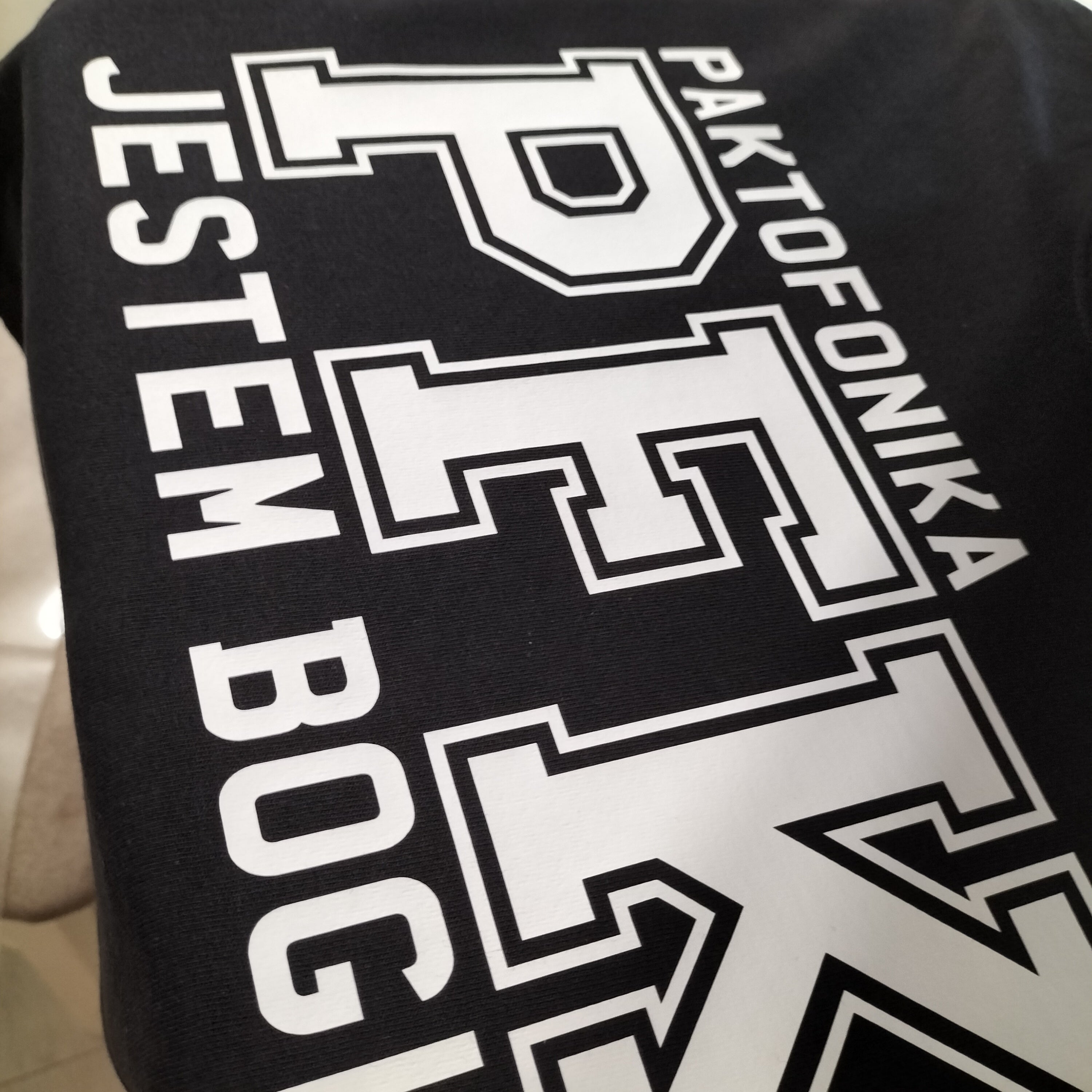 t shirt Paktofonika PFK kompany shirt Jestem Bogiem